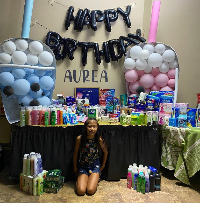 11-year-old asks her birthday party guests to bring gifts to hel - KUAM.com-KUAM News: On Air. Online. On Demand.